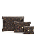 MONOGRAM KIRIGAMI POCHETTE SET