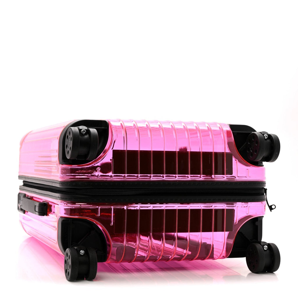 TRANSPARENT POLYCARBONATE ESSENTIAL CABIN NEON PINK