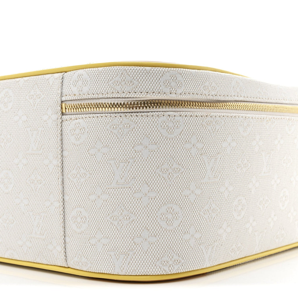 MONOGRAM JACQUARD BABY SUITCASE BEIGE
